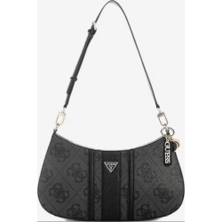 GUESS NOELLE II SHOULDER BAG COAL LOGO HWSS9672180-CLO