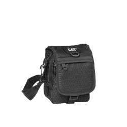 CATERPILLAR RONALD UTILITY BAG BLACK HEAT EMBOSSED 84172-478