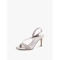 TAMARIS VEGAN HIGH HEEL SANDAL PLATINUM 1-28373-46-957