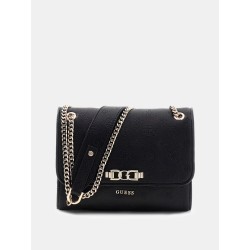GUESS ANISE CROSSBODY BAG BLACK LOGO HWPD9916210-BLA