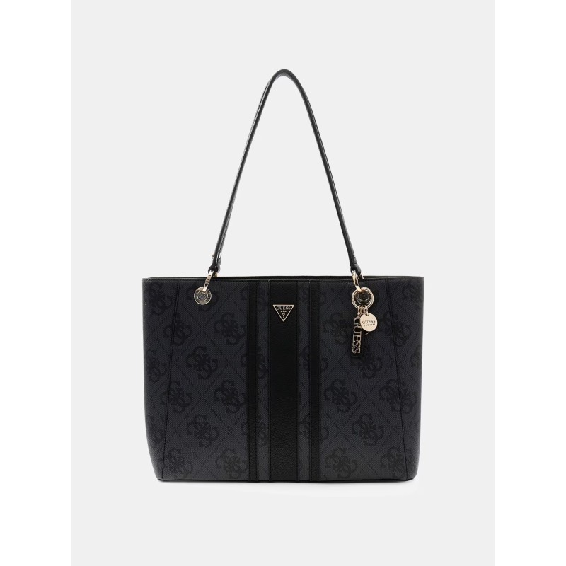 GUESS NOELLE II SHOULDER BAG COAL LOGO HWSS9672250-CLO