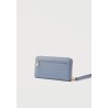 GUESS LAUREL II SLG LARGE ZIP WALLET GREY BLUE SWZG74591460-GREY BLUE