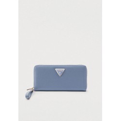 GUESS LAUREL II SLG LARGE ZIP WALLET GREY BLUE SWZG74591460-GREY BLUE