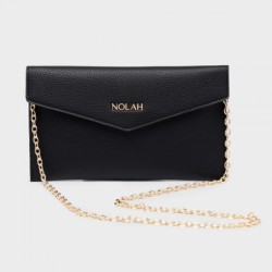 NOLAH AGGELINA BLACK CROSSBODY BAG