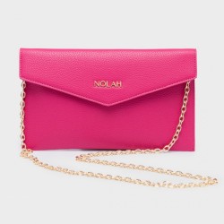 NOLAH AGGELINA HOT PINK CROSSBODY BAG