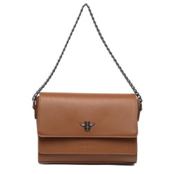 NOLAH EVA BROWN CROSSBODY BAG