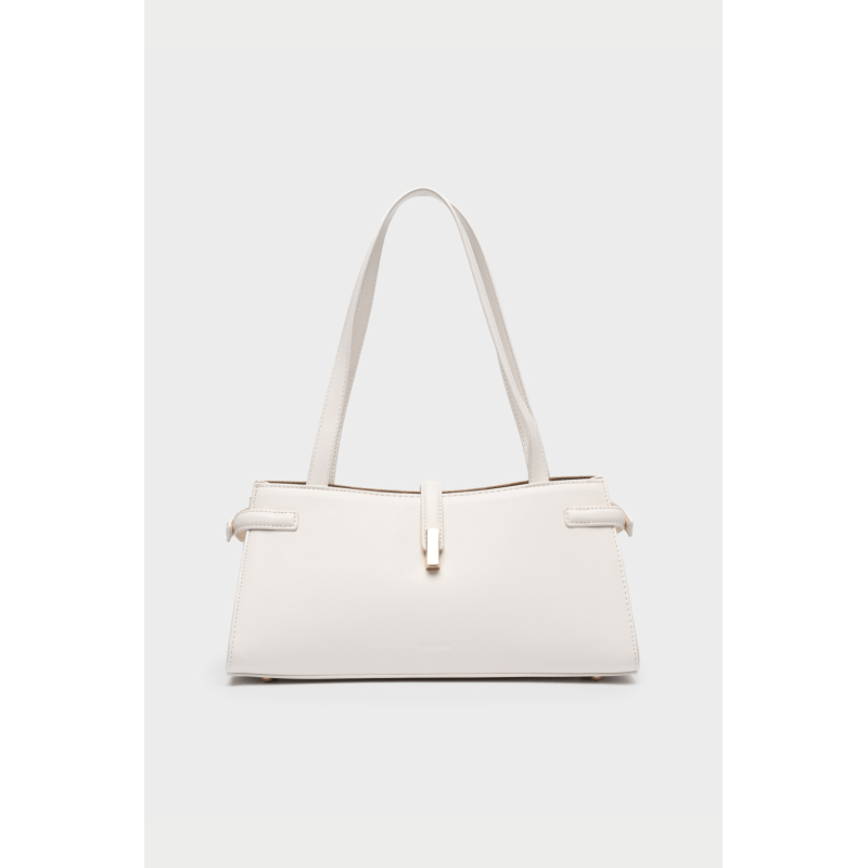 NOLAH ETIENNE WHITE SHOULDER BAG