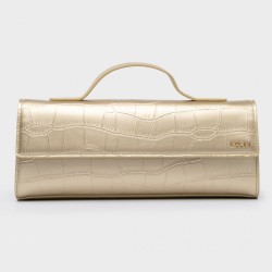 NOLAH CARMEN GOLD CROSSBODY BAG
