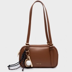 NOLAH HOCKEY BROWN SATCHEL BAG