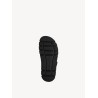 TAMARIS VEGAN FLATFORM MULE BLACK 1-27412-46-001
