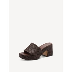 TAMARIS PLATFORM MULE MOCCA 1-27232-46-304