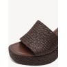 TAMARIS PLATFORM MULE MOCCA 1-27232-46-304