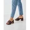 TAMARIS PLATFORM MULE MOCCA 1-27232-46-304