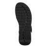TAMARIS LEATHER PLATFORM SANDAL BLACK 1-28254-46-001