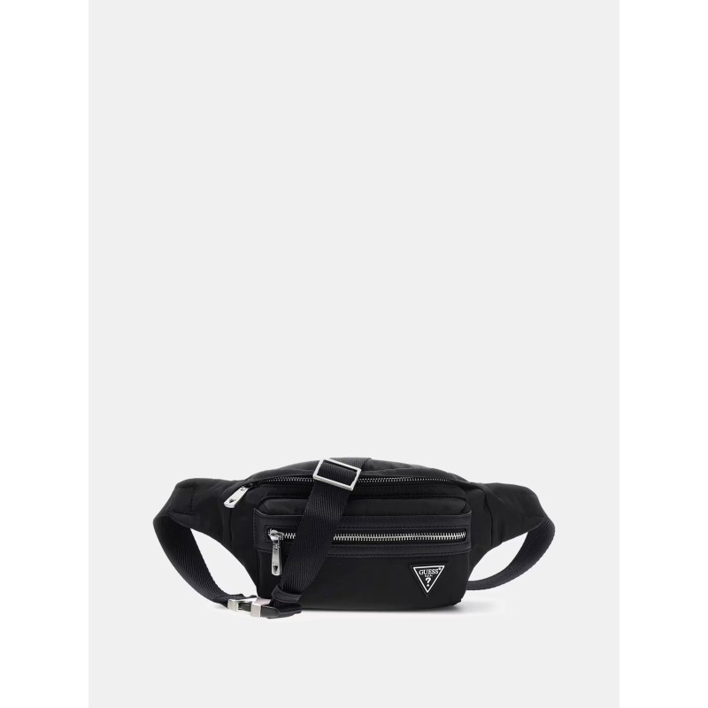 GUESS BERLIN BUMBAG BLACK HMBENYP6156-BLA
