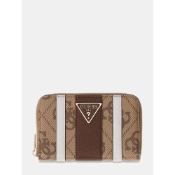 GUESS LAUREL II SLG WALLET LATTE LOGO/BROWN SWSS74591400-LTL