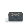 GUESS JANIE LOGO SLG WALLET COAL LOGO SWOS99241400-CLO