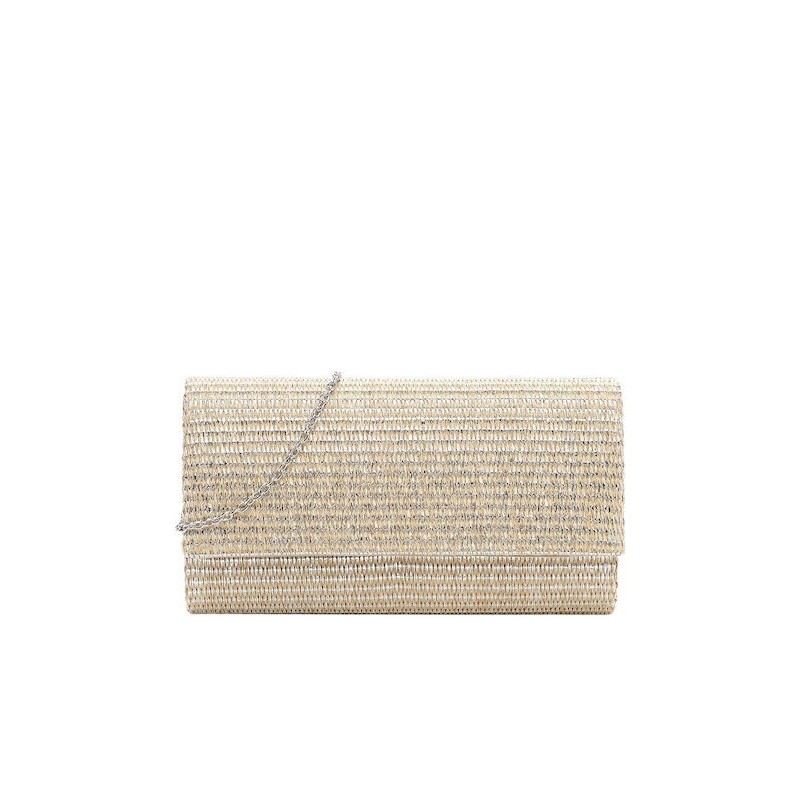 TAMARIS AMALIA SILVER CLUTCH 34325-830