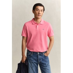 GANT REG SHIELD SS PIQUE POLO ROSE PINK 2210-622