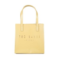 TED BAKER CRINKLE SMALL ICON BAG YELLOW 283873