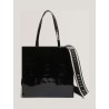 TED BAKER WEBBING SMALL ICON BAG BLACK 283616