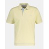 GANT REG CONTRAST PIQUE SS POLO VANILLA YELLOW 2062026-713