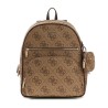 GUESS POWER PLAY II LARGE TECH BACKPACK LATTE LOGO/BROWN HWOS7124350-LGW