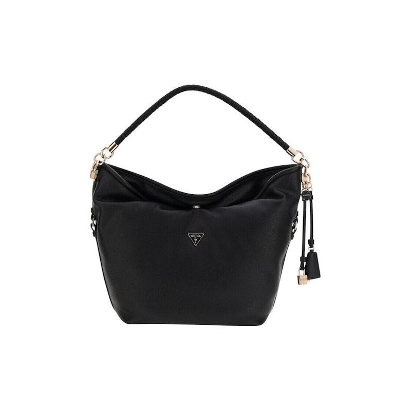 GUESS DANYA HOBO SHOULDER BAG BLACK HWBG9918020-BLA