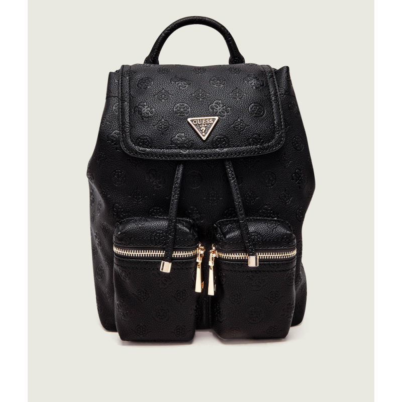 GUESS MANHATTAN II BACKPACK WTH FLAP HWPD7118310-BLA
