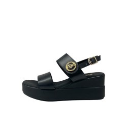 RAGAZZA LEATHER PLATFORM 0391-BLACK