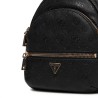 GUESS MANHATTAN II BACKPACK BLACK LOGO HWPD7118320-BLA