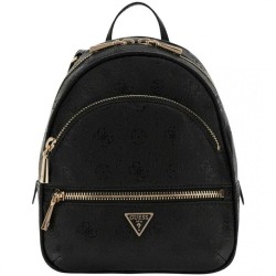 GUESS MANHATTAN II BACKPACK BLACK LOGO HWPD7118320-BLA