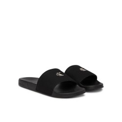 CALVIN KLEIN POOL SLIDE CANVAS HDW TRIPLE BLACK HW0HW02960-0GJ