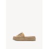 TAMARIS WEDGE MULE BEIGE 1-27214-46-400