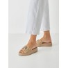 TAMARIS WEDGE MULE BEIGE 1-27214-46-400