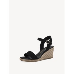 TAMARIS VEGAN PLATFORM BLACK 1-28300-42-001