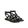GUESS YAZZA SANDAL BLACK FLJYZZPEL03