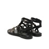 GUESS YAZZA SANDAL BLACK FLJYZZPEL03