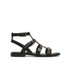 GUESS YAZZA SANDAL BLACK FLJYZZPEL03