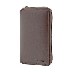 LAVOR WALLET LEATHER BROWN 1-3445