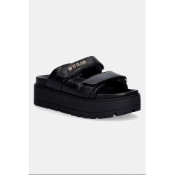 GUESS FAXON PLATFORM BLACK FLJFAXELE03