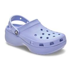 CROCS CLASSIC PLATFORM CLOG W BLUE HAZE 206750-453