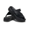 CROCS GETAWAY PLATFORM TOE LOOP BLACK 210834-001