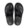 CROCS GETAWAY PLATFORM TOE LOOP BLACK 210834-001