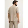 GUESS GUSTAVE CN SS TSHIRT BEIGE Z6GI01K2835-G9I0