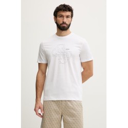 GUESS TIBERIO CN SS TSHIRT WHITE Z6GI13K2875-G011