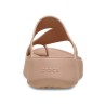 CROCS GETAWAY PLATFORM TOE LOOP PINK CARAMEL 210834-7AF
