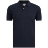 GANT TEXTURE STRIPE SS POLO EVENING BLUE 2014096-433