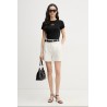 CALVIN KLEIN SS 2X2 BABY RIB LOGO BABY TEE BLACK LV047F240G-UB1