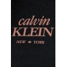 CALVIN KLEIN SS 2X2 BABY RIB LOGO BABY TEE BLACK LV047F240G-UB1